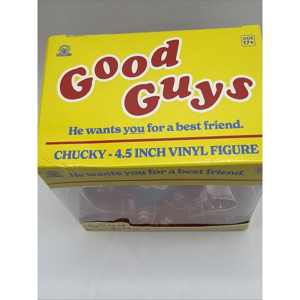 Rare Culturefly Good Guys Chucky Child's Play 4.5 Inch Vinyl Figure Brand New‎